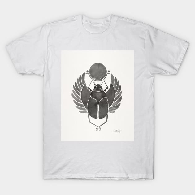 grey scarab T-Shirt by CatCoq